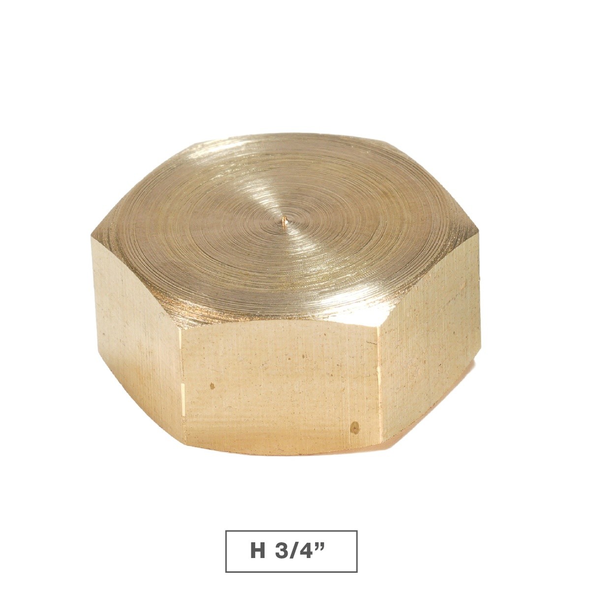 Messingstopfen Ig 3/4" - 10 St./karton