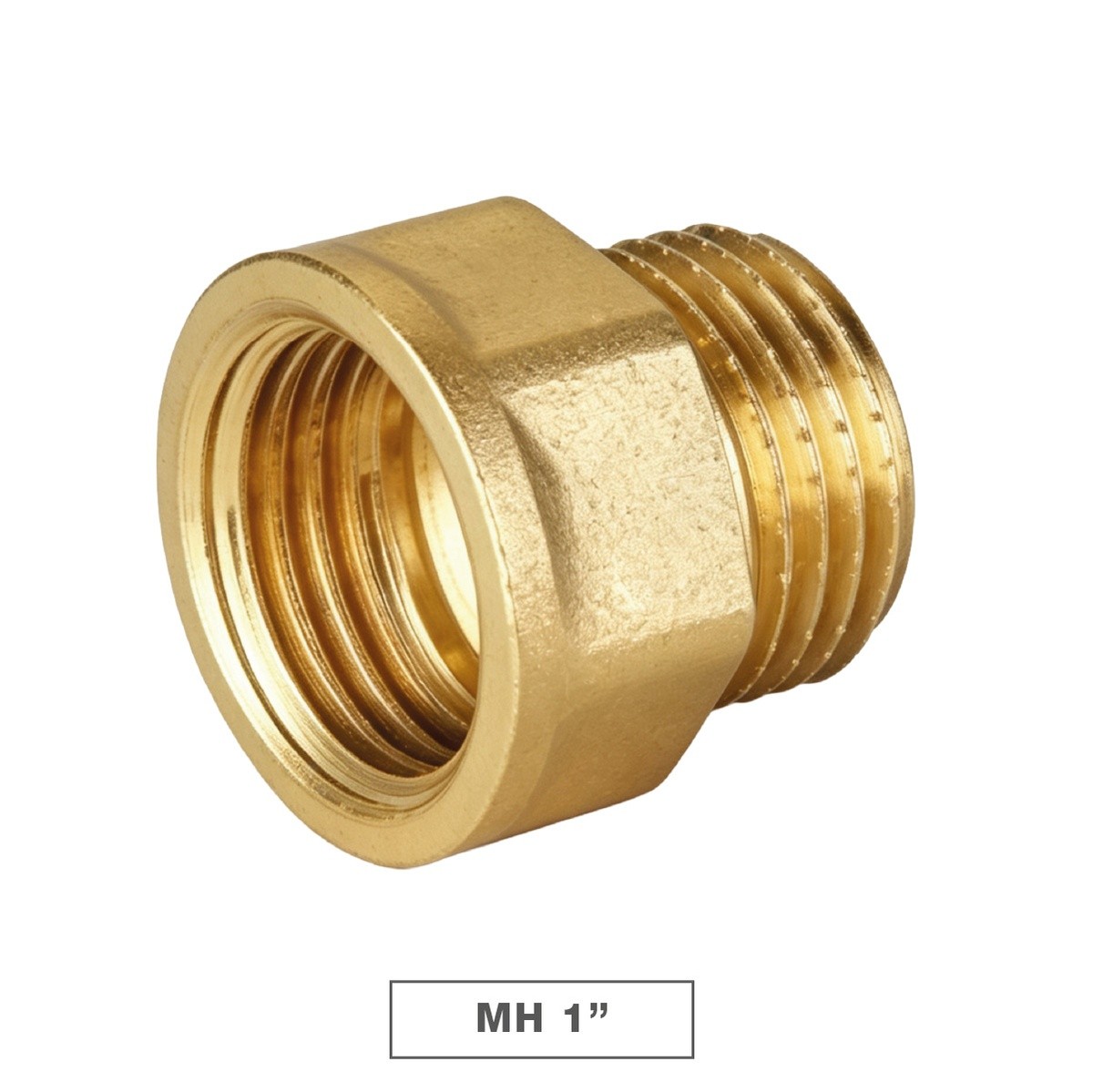 Marseille-messingfitting Ag-ig 1" - 10 St./karton