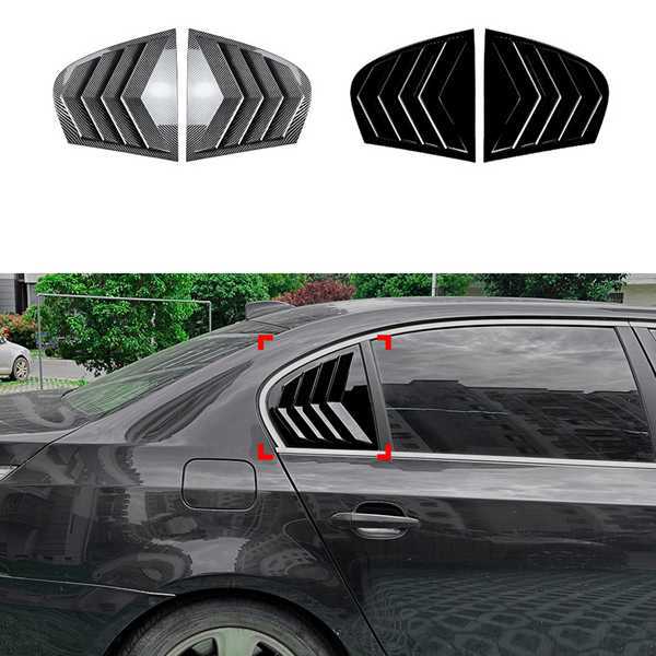 1 Paar Außenaufkleber Für Die Heckscheibenjalousien Eines Bmw 5er E60 (2004-2010)