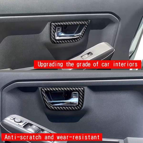 1 Paar Türgriffabdeckungen/dekorationen Für Den Innenraum Für 24-zoll-daihatsu-taft-modelle