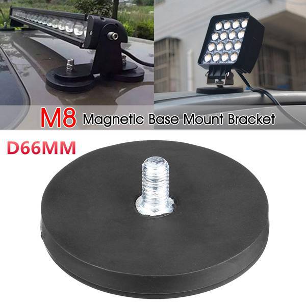 1 Paar Leistungsstarke Beschichtete Neodym-eisen-bor-magnete, 88 Mm M8 Außengewinde, Mit Beschichteter Basis.