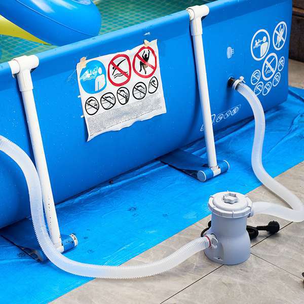 110–240 V, 1250 Liter (330 Gallonen) Poolwasserfilterpumpe, 24-v-wasserpumpe, Poolreiniger, Geschlossene Filteranlage