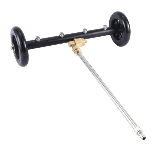 Verstellbarer Hochdruckreiniger Mit Zwei Funktionen, 16-zoll-unterbodenreiniger Mit 1/4-zoll-schnellanschluss, 4000-psi-unterbodenbürste