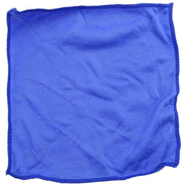 Packung Mit 10 Saugfähigen Blauen Mikrofasertüchern Für Auto/waschanlage