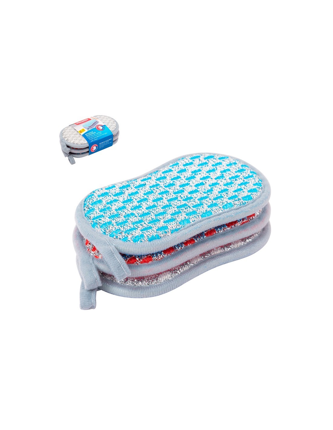 Kleaner-reinigungsschwamm 16x9x1,5 Cm (packung Mit 3 Stück)