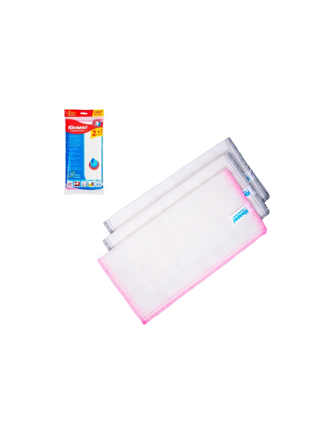 Küchentuch Kleaner Mikrofasertuch 30x30 Cm (pack Mit 3 Stück)