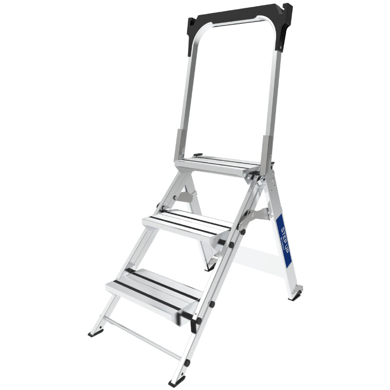 Trittleiter Setp Up 3-stufig Aus Aluminium - Tubesca - 2374923