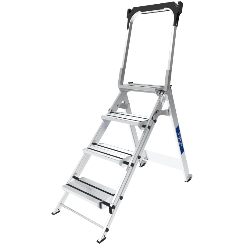 Aluminium-trittleiter Setp Up Mit 4 Stufen - Tubesca - 2374924