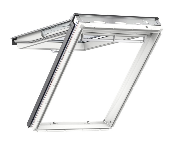 Velux Dachfenster Auszugsgeöffnet - Komfort - Weiße Oberfläche - 114 X 118 Cm - Gpu Sk06 0076