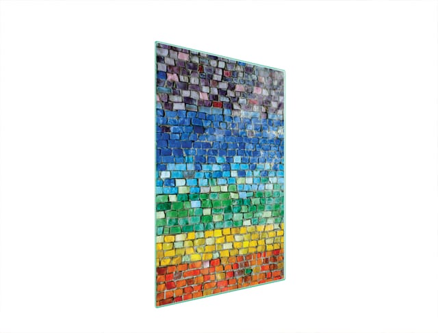 Glasschneidebrett 35x52 Farbe