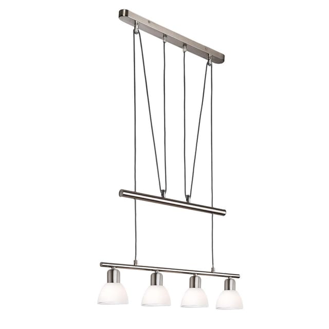 Pendelleuchte Hängeleuchte Deckenleuchte Led Höhenverstellbar Metall H 150 Cm