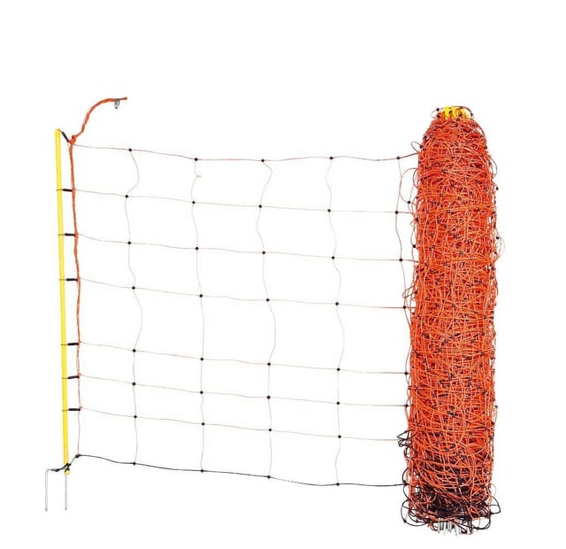 Kerbl Hobyfarming Schafnetz Classicnet (farbe Orange, Lxh 50m X 108 Cm)