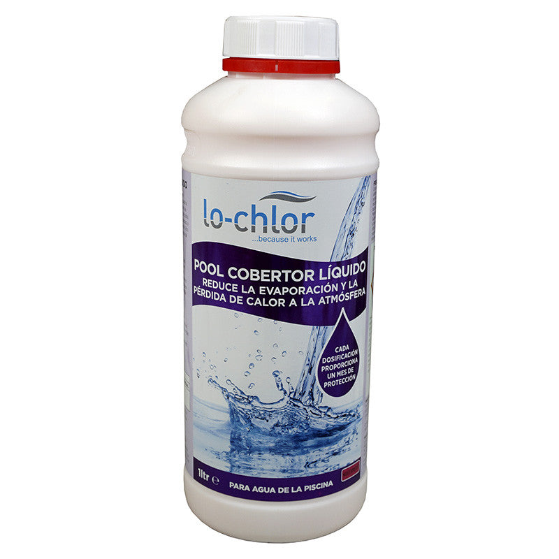 Flüssige Poolabdeckung. 1 L. Lo-chlor.