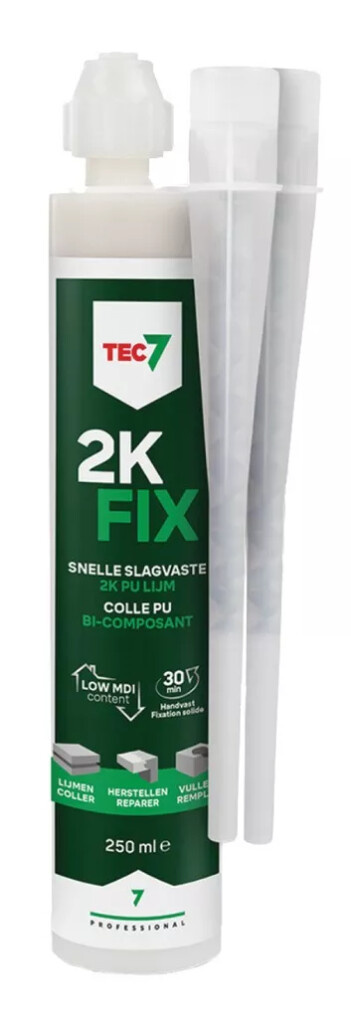 2k-fix Pu Zweikomponenten-kleber Schnell Und Stoßfest 250ml - Tec7 - 591536000