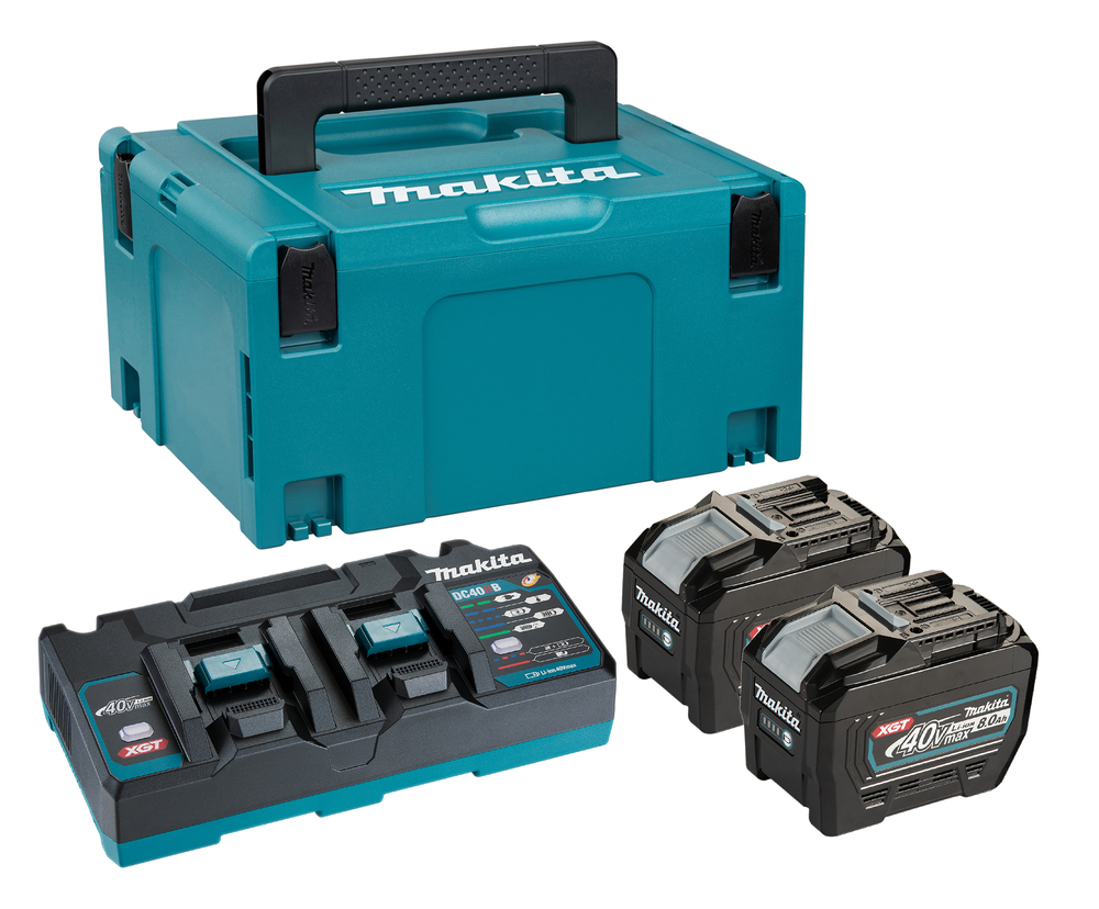 Xgt-energiepaket 2x Bl4080f + 1x Dc40rb Im Makpac - Makita - Euipskgpl2j