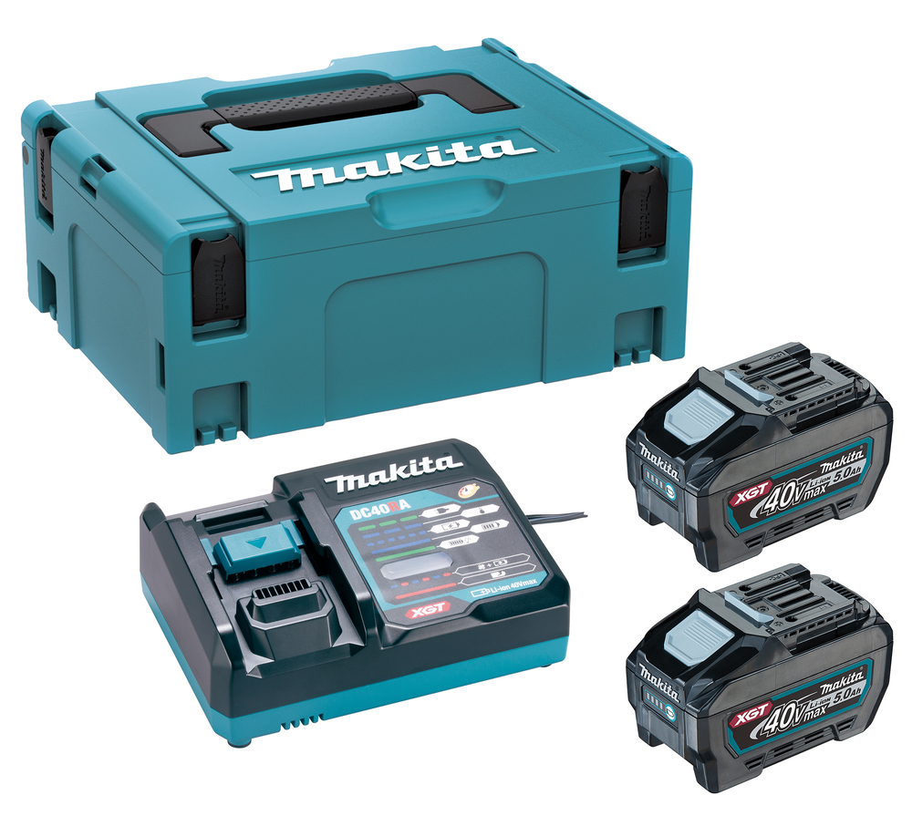 Energiepaket Xgt 2x Bl4050f + 1x Dc40ra In Makpac - Makita - Eucpskgrt2j