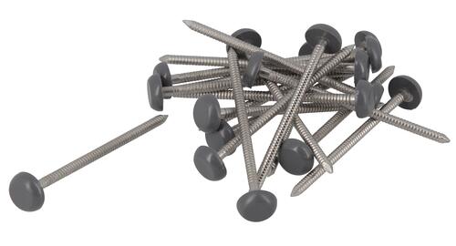 Pack Mit 100 Edelstahlschrauben Anthrazitfarbener Kopf 65 Mm - Nicoll - Ci65a