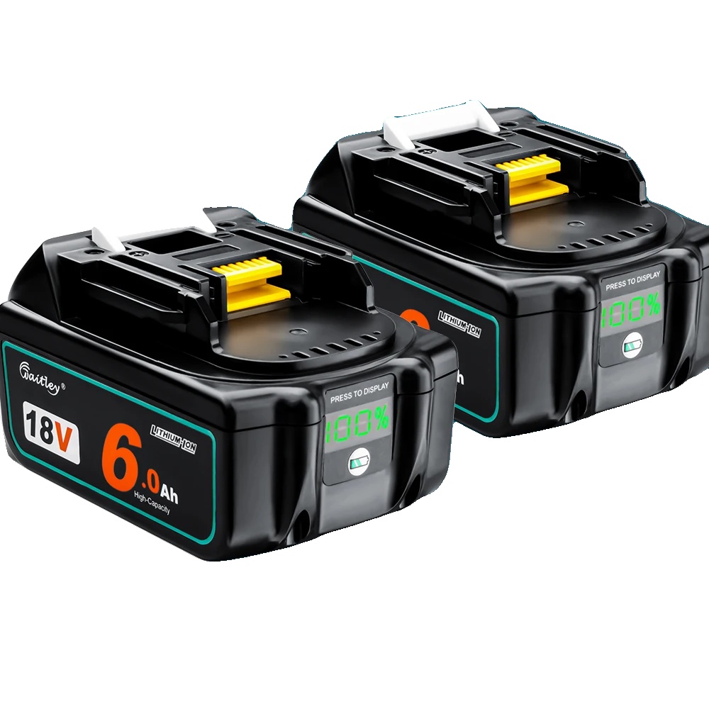 Wiederaufladbare Batterie, 9ah Kapazität, Verbesserte Leistung, 2 Stk 6ah Batterien