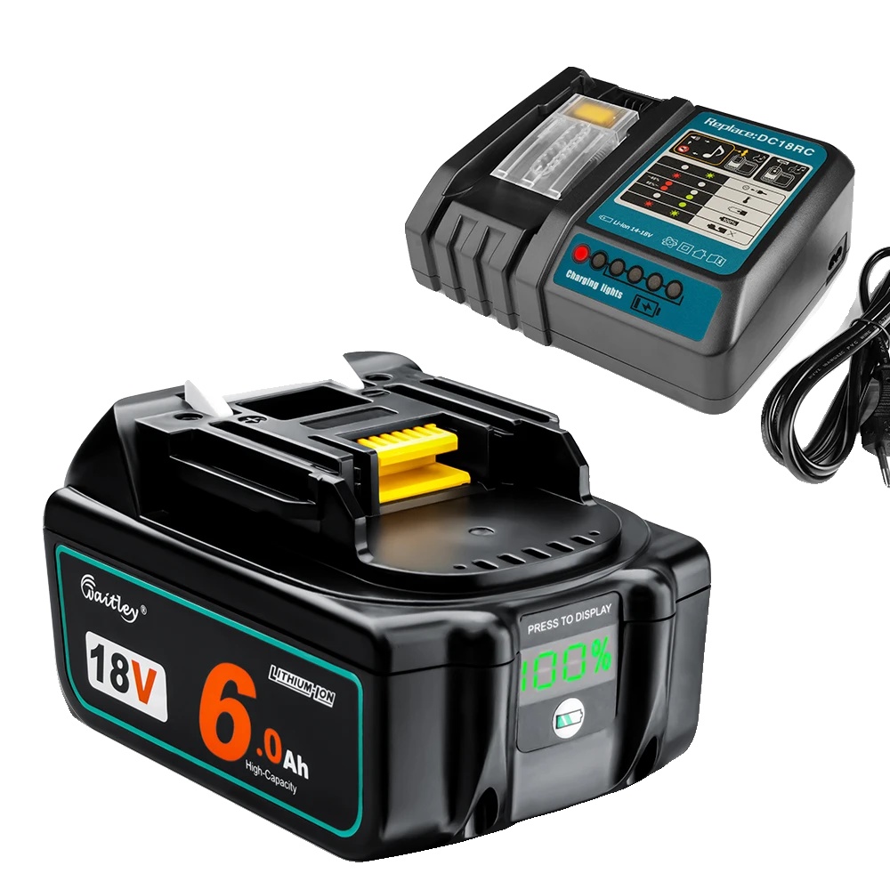 Wiederaufladbare Batterie, 9ah Kapazität, Verbesserte Leistung, 6ah Batterie-set B