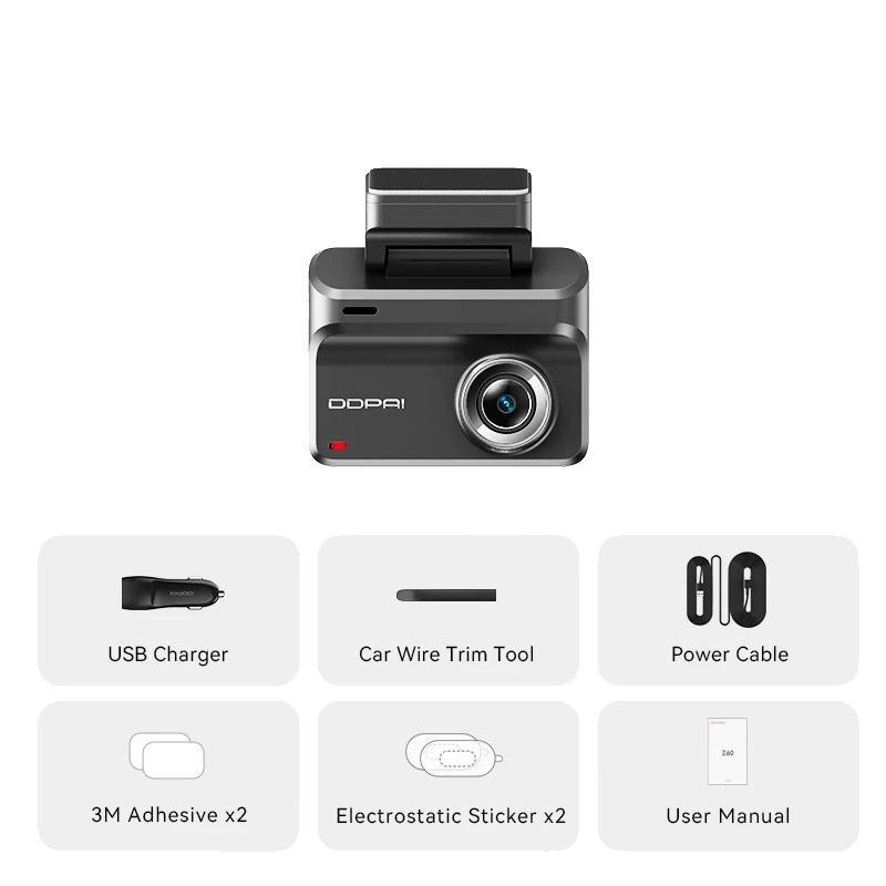 Dashcam, 4k Auflösung, Nachtsicht, Vorne, 64 Sd-karte