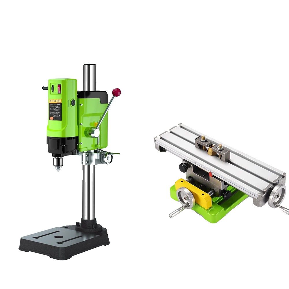 6-gang Bohrmaschine, 1200w Tischbohrmaschine Für Die Heimwerkstatt, Holz- Und Metallbohren, Bg5157 Bg6350