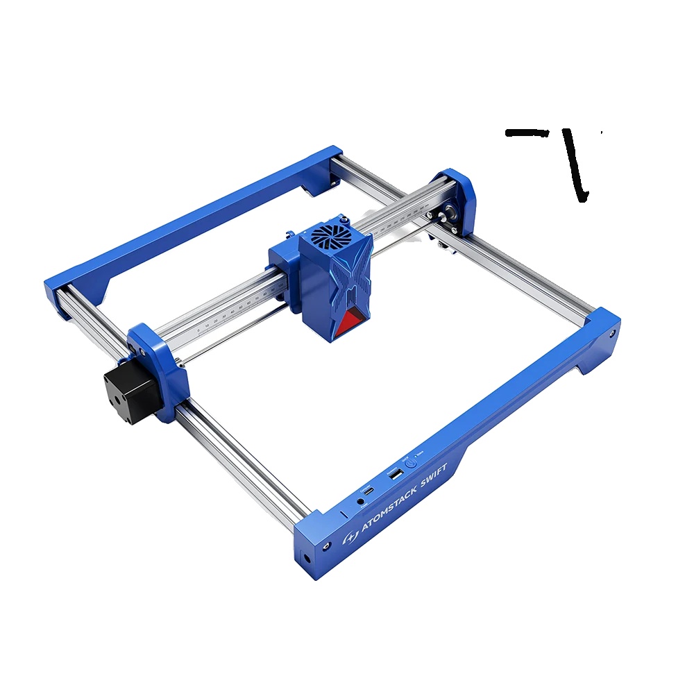 Lasergravurmaschine, Einfache Einrichtung, Hochgeschwindigkeitsverarbeitung, Schnellblau 7w