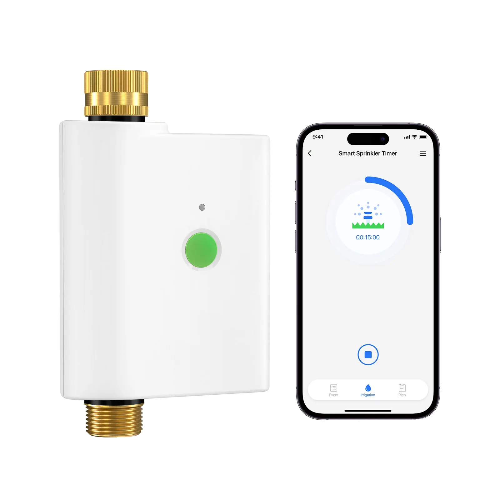Intelligenter Bewässerungs-timer, App-steuerung, Wetterautomatisierung, Nur Sprinkler-timer