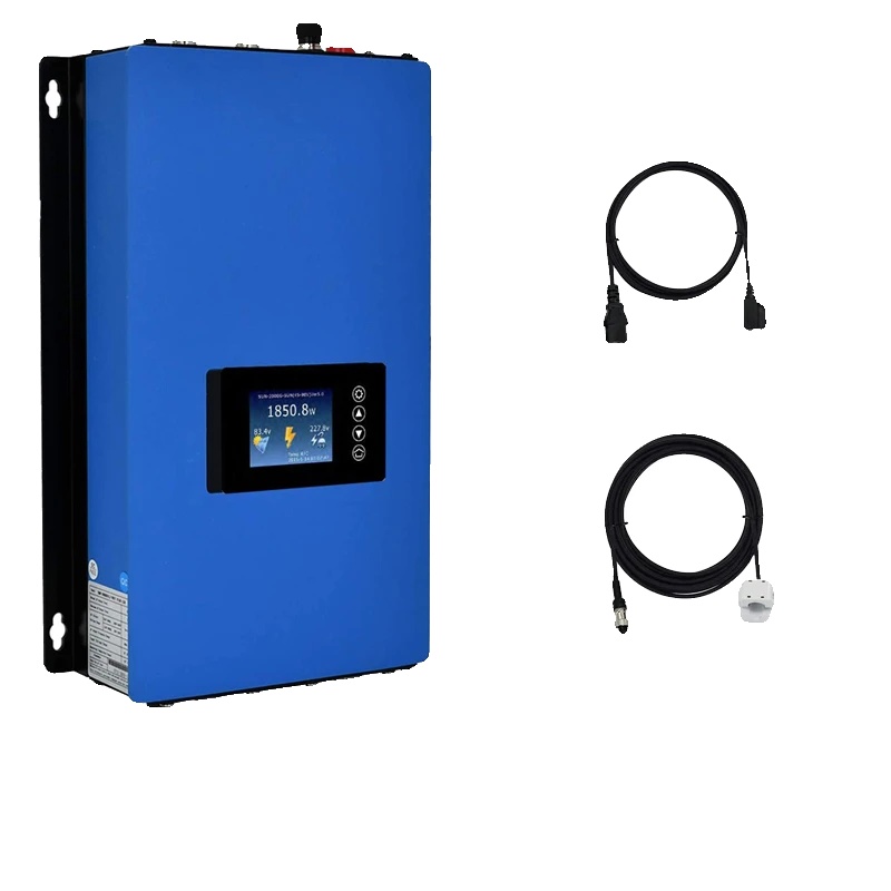 Netzeinspeisewechselrichter, Wlan-steuerung, Leistungsbegrenzungsfunktion, 1000w-dc22-65v, Ac 190-260v-a