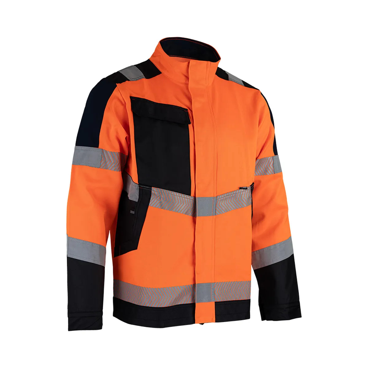 Authentische Hv-zone-stretchjacke Frequenz Orange T.l - Lma - 2355 - L