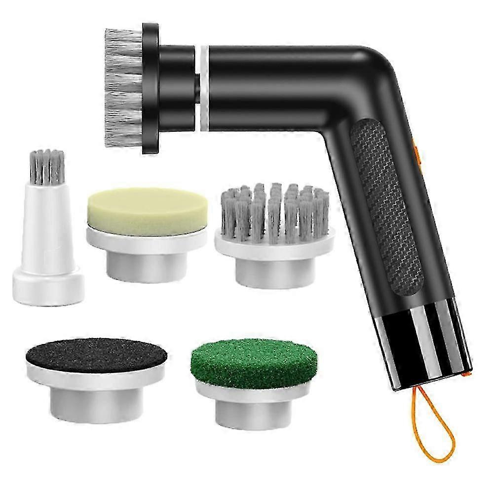 Handliche Automatische Fugenreinigungsbürste, Tragbarer Handschrubber, Kabelloser Elektrischer Rotierender Duschschrubber - Jxlgv