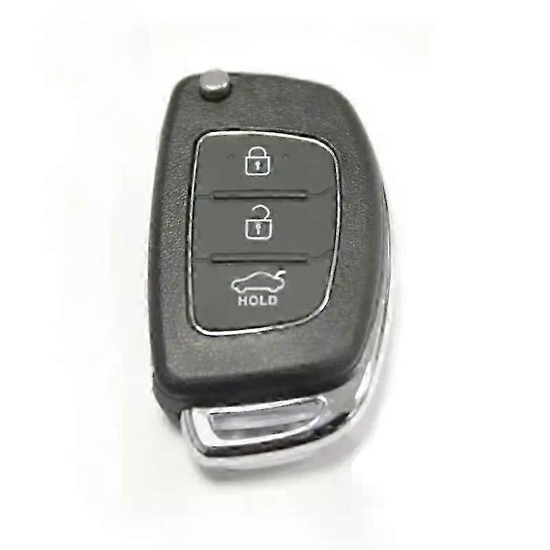 1 Stück Rfc 3-tasten-klappschlüsselgehäuse Für Hyundai I10, I20, I40, Ix35 Und Santa Fe (jxlgv)