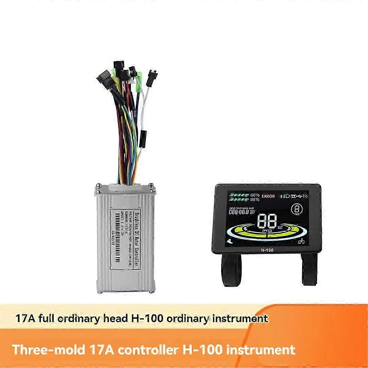 Zubehör Für Die Lithium-ionen-stromversorgung Von Rollern Und Fahrrädern: H-100 Farbdisplay-messgerät Mit 17a-jxlgv