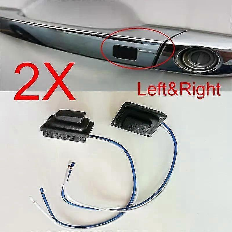 2x Türgriff-set (kleiner Knopf) Vorne 82661-d3710 82651-d3710 Passend Für Hyundai Tucson --jxlgv