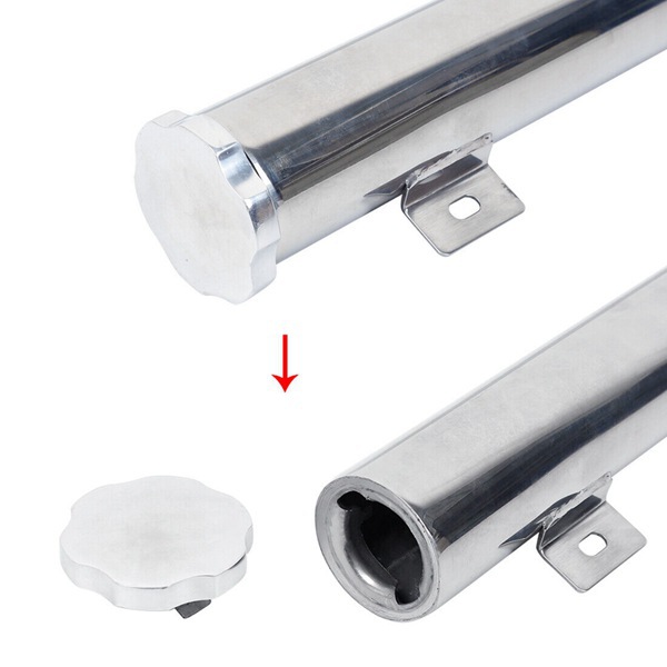 1 Farbe: Silber Material: Edelstahl Kühlmittel-ausgleichsbehälter Für Den Motorkühler.