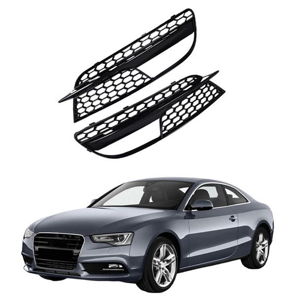 Ein Paar Batterien Vom Typ 8t0807681h Und 8t0807682h Passt In Den Unteren Kühlergrill Der Audi A5 Modelle Der Baujahre 12-15.