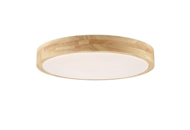 Brilliant Led Deckenleuchte Moreen Ø 34 X 6,8 Cm Warmweiß-kaltweiß Holz
