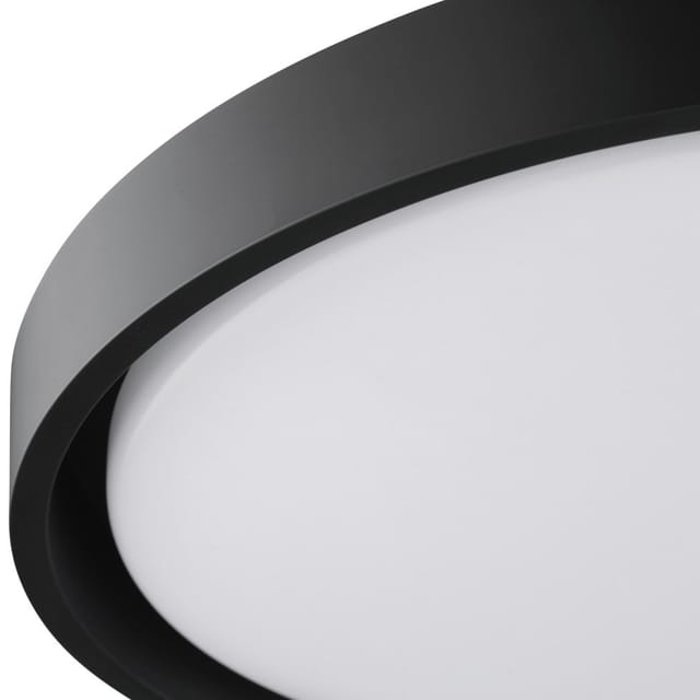 Brilliant Led Deckenleuchte Sonora Ø 41 X 8 Cm Warmweiß-kaltweiß Schwarz-weiß