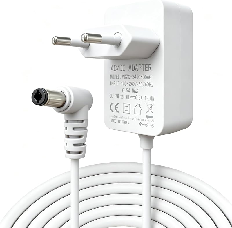 Netzteil: 24 V Gleichstrom, 0,5 A, 5,5 X 2,1 Mm Aromadiffusor: 100–240 V