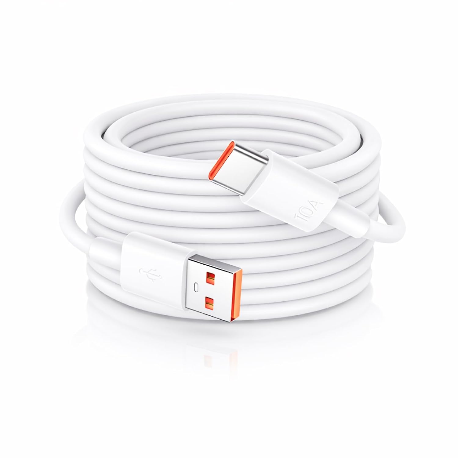 Robustes 10 M Langes Usb-c-kabel, Usb-a-auf-usb-c-langstreckenkabel Für Überwachungskameras, Scheinwerfer, Dashcams Und Usb-c-geräte, Langlebiges Pvc-stromkabel
