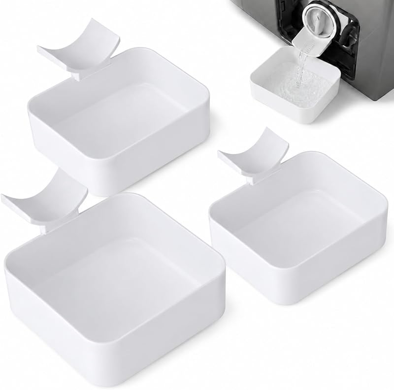Tropfschale Für Waschmaschinen, 3d-gedruckte Wasserdichte Schale, Auffangschale Für Waschmaschinen, Set Mit 3 Waschmaschinenschalen