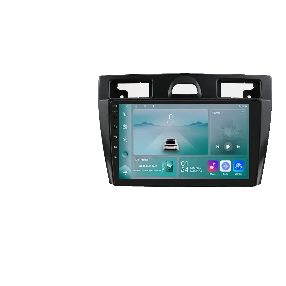 Carplay, 9-zoll-touchscreen, Android 13, Kompatibilität Mit Ford Fiesta 5 Mk5 2002 - 2008, P1 (4core 1g 32g)