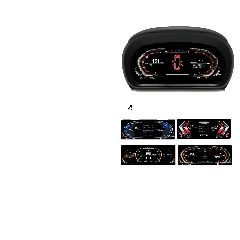 Armaturenbrett-anzeigetafel, Kompatibel Mit Bmw 3er Reihe E90 E91 E92 E93 2005-2012, 11-zoll Bildschirm, Hd-auflösung, Bm008-om-26