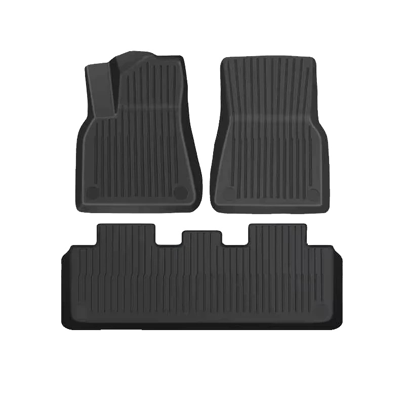 Bodenmatten, Allwetter-schutz, Langlebiges Gummi-material, Bodenmatten 3pcs