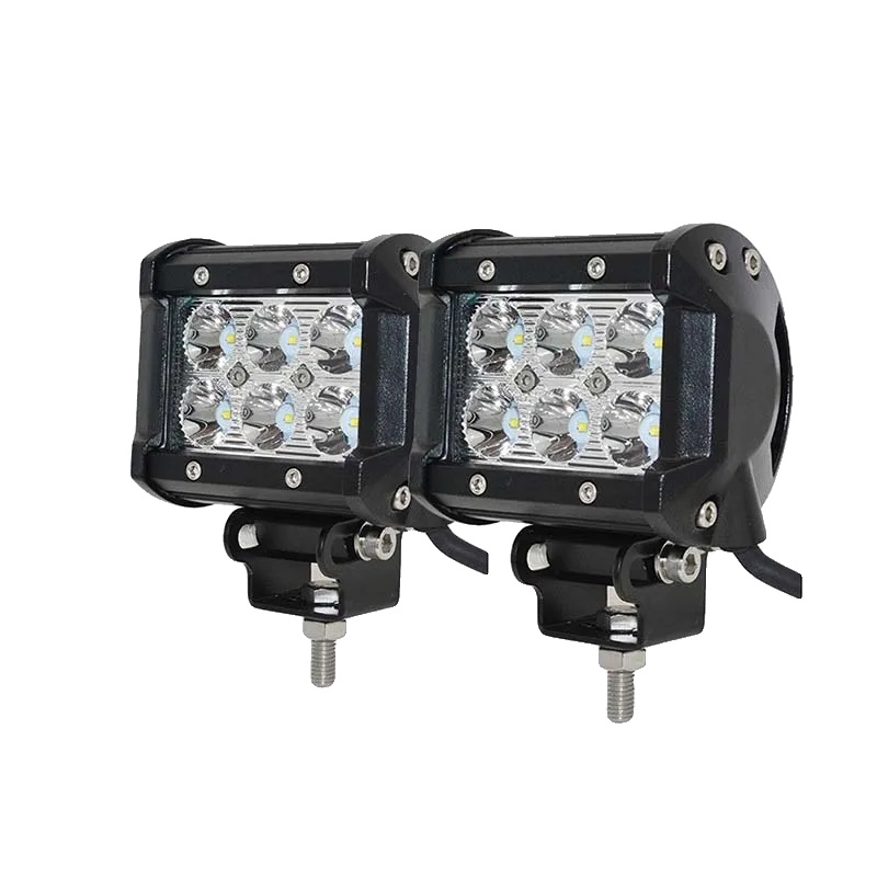 Led-arbeitslichtleiste, Leistungsstarke Beleuchtung, Langlebige Konstruktion, 2 Stück 18w Spot