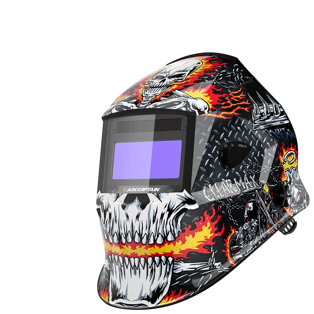 Schweißhelm, Solarbetrieben, Automatische Abdunkelung, Überragende Optische Klarheit, Hsh-s800-c