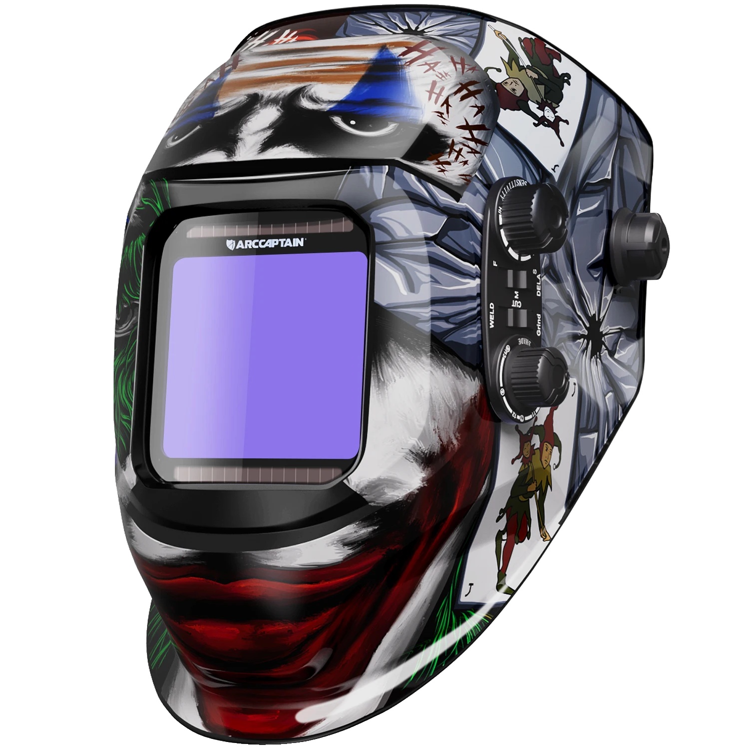 Schweißhelm, Automatisch Abdunkelnd, Solarbetrieben, Ar-wc045