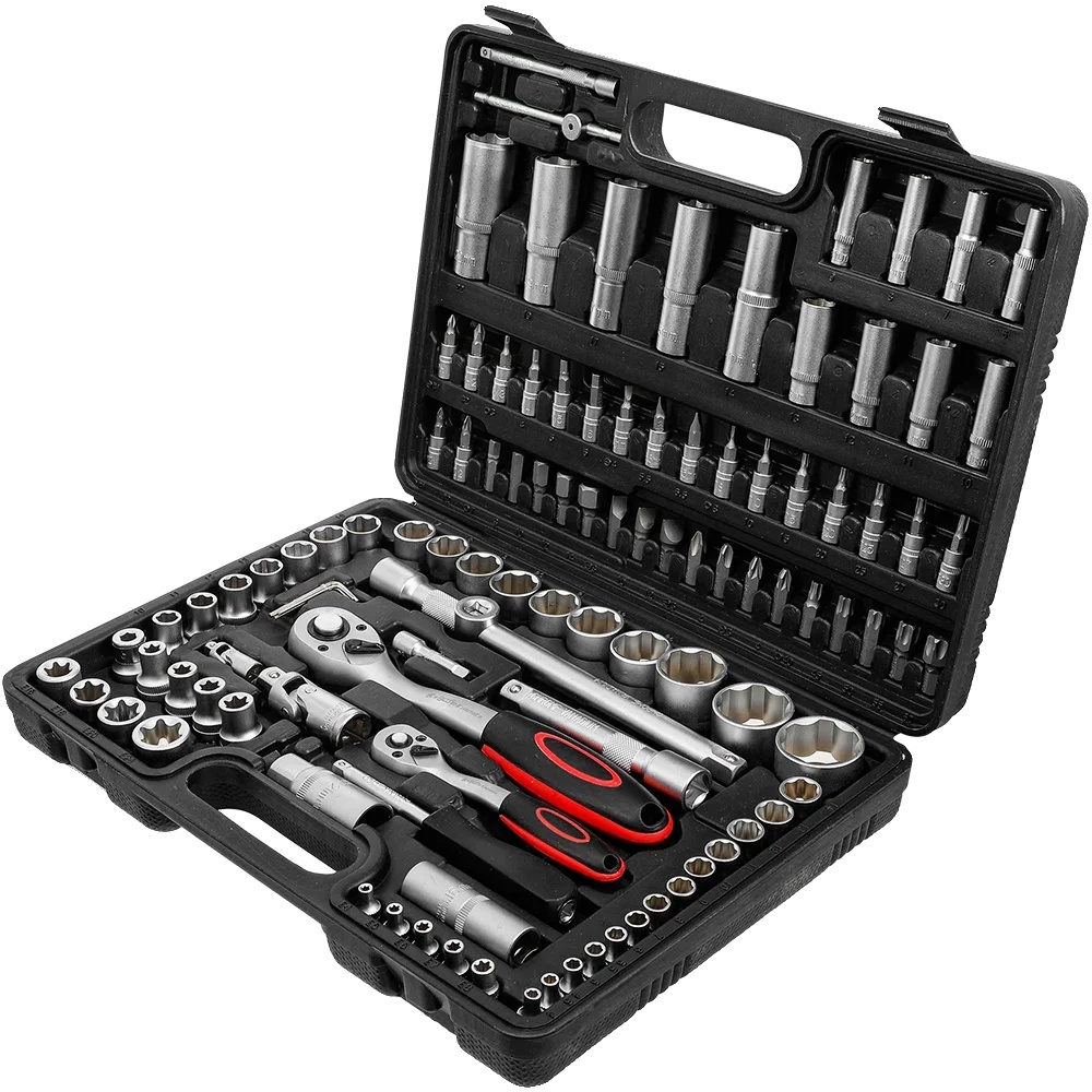 Ratschenschlüssel-satz, Langlebige Werkzeuge, Ergonomischer Griff, 108pcs