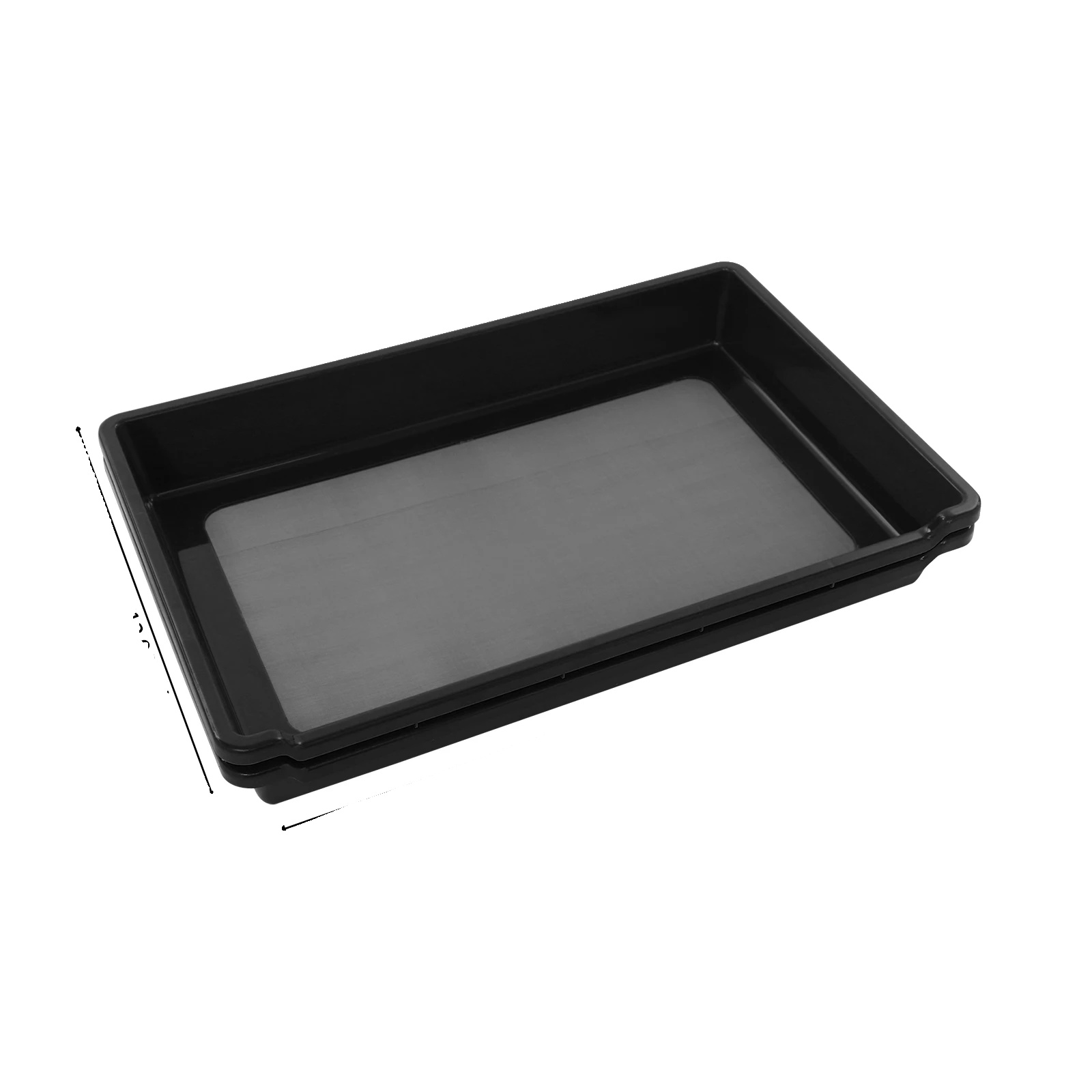 Schneidebrett-set, Stapelbares Design, Langlebige Materialien, Schwarz
