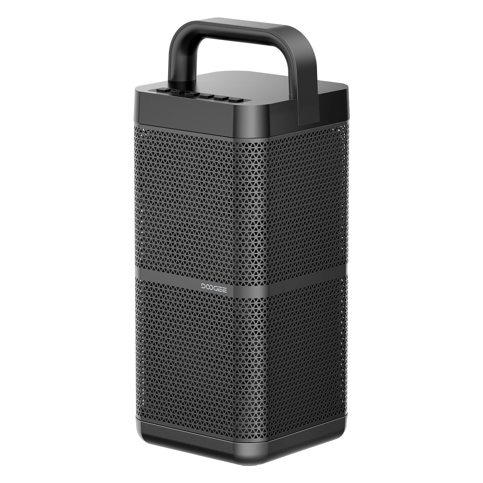 Bluetooth-lautsprecher, Kraftvoller Bass, Wasserdichtes Design, Schwarz
