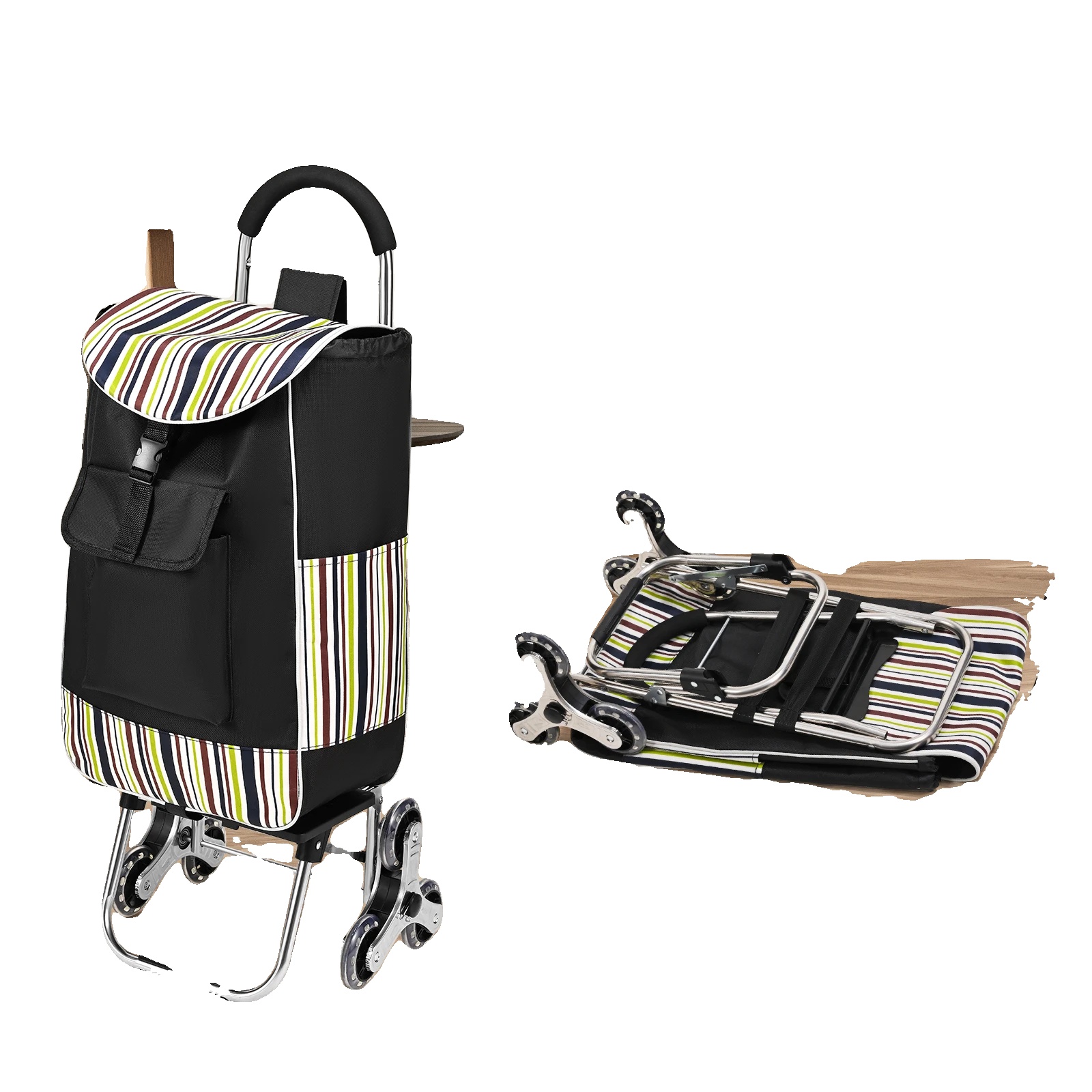 Nutzwagen, Dreieckige Räder, Klappbares Design, Schokolade